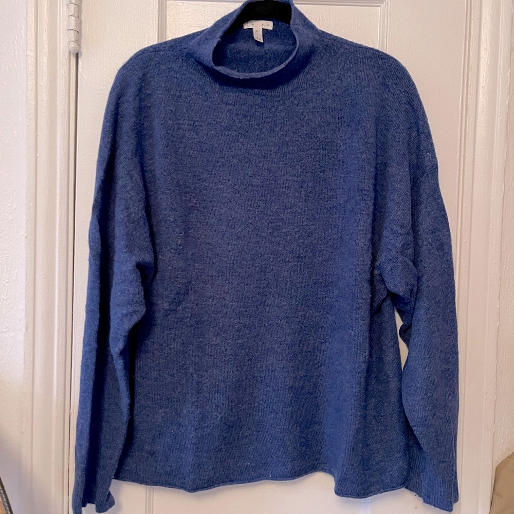 Super Soft Mock-neck Oversized Turtleneck